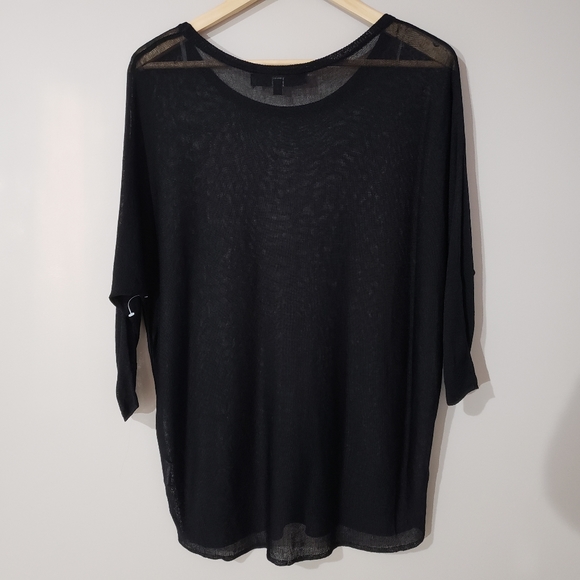 Bedo Short Sleeve Sheer Sweater Top - Picture 9 of 9